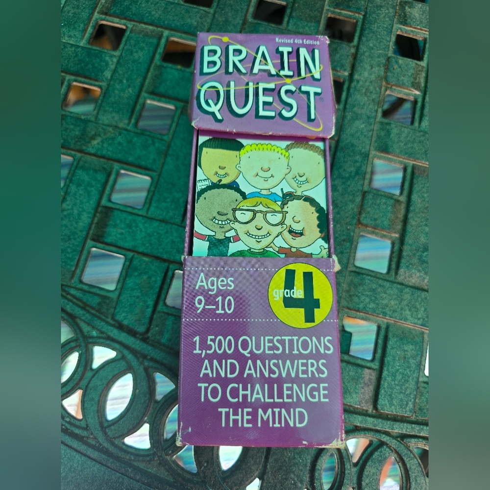 Brain Quest 4th Grade Card Deck